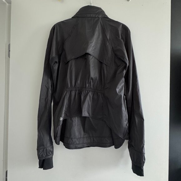 NWT lululemon Goal Crusher Jacket Sz 8 Black - Picture 4 of 6